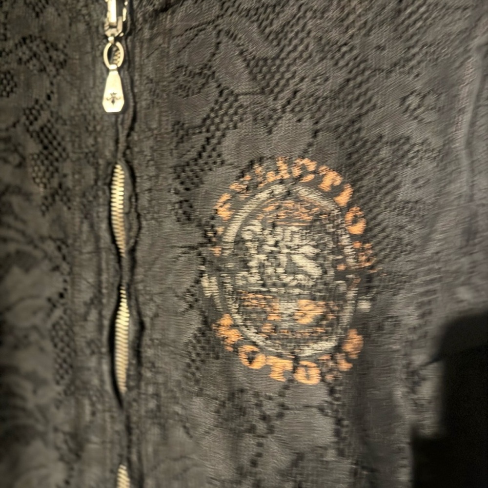 Reversible Women’s Affliction zip up hoodie - Picture 3 of 7